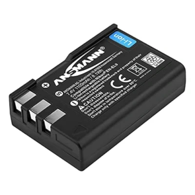 Afbeelding van Ansmann EN EL9 Camera accu Vervangt originele 7.4 V 1100 mAh