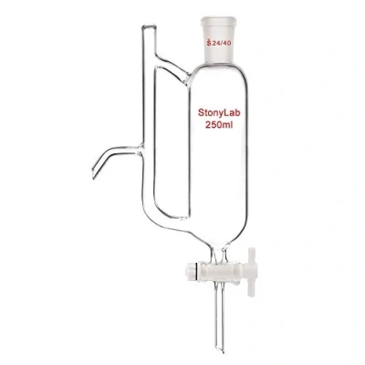 Afbeelding van stonylab Water Olie Ontvanger Afscheider met 24/40 Laboratoriumvoorziening, 250 ml
