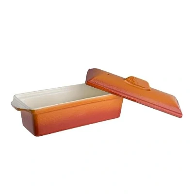 Afbeelding van Vogue W455 Oranje Pate Terrine 1.3Ltr 110X340X105mm Commerciële Pan Schotel