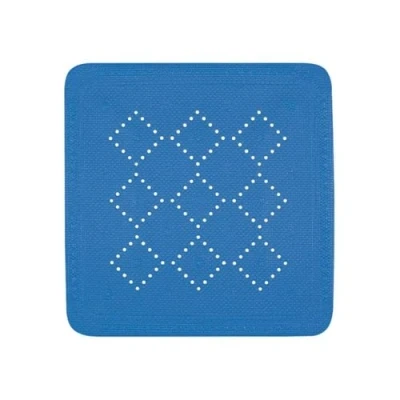 Afbeelding van Spirella douchemat, badmat, antibacterieel, antislip, met zuignappen, Alaska rood ca. 55 x cm