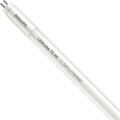 Afbeelding van Philips master ledtube t5 mains 230v g5 high efficiency 11w 1700lm 4000k cri80 200 lxd 900x16mm 8720169270640