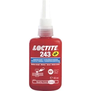 Afbeelding van Loctite borglijm 243 medium sterkte (50ml)