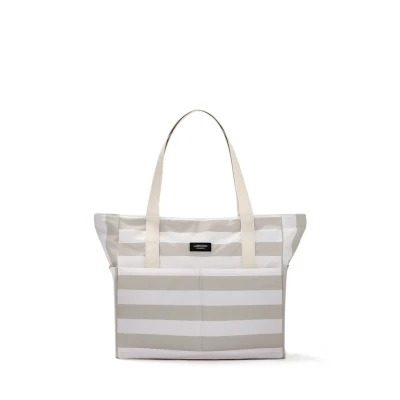 Afbeelding van Larkson LINN Strandaccessoire, Maat: One Size, Sand striped