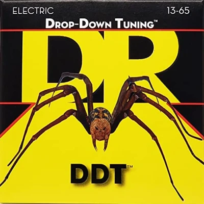 Afbeelding van DR DDT 13 Drop Down Tuning Electric Guitar Strings 65 Snaren