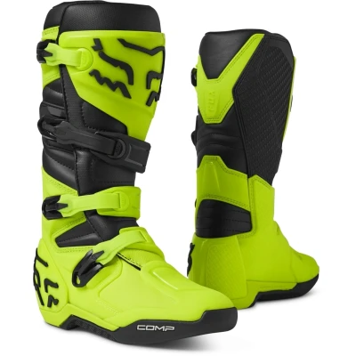 Afbeelding van FOX Comp Motorcross Laarzen, zwart geel, afmeting 46 voor man