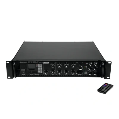 Afbeelding van Omnitronic MPVZ 350.6P 100V Mix Versterker