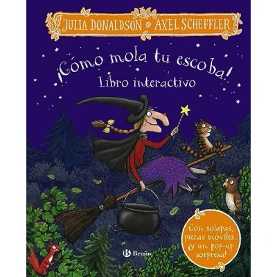 Afbeelding van ¡Cómo mola tu escoba! Libro interactivo
