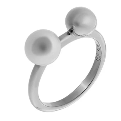 Afbeelding van Orphelia ZR 7373/56 Ring Parel Zilver 925 Zoetwaterparel Maat 56