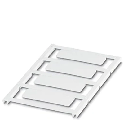 Afbeelding van Phoenix Contact 0825457 UC EMP (49X15) Apparaatmarkering Montagemethode: Vastklemmen Markeringsvlak: 49 x 15 mm Wit Aantal markeringen: 40 10 katernen