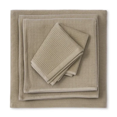 Afbeelding van Kayori Nuno Baddoek 60x110 Taupe 3 stuks 60/110 (Kleur: Taupe)