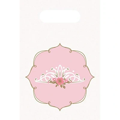Afbeelding van Amscan Uitdeelzakjes Prinses 23,2 X 16,3 Cm 8 Stuks