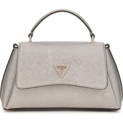 Afbeelding van Guess Gloriana FLAP Handtas, Dames, Maat: One Size, Pewter
