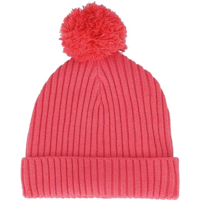 Afbeelding van Baby Muts Ribbed + Pompon One Size Roze