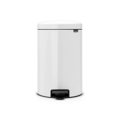 Afbeelding van Brabantia Pedaalemmer 20 liter NewIcon wit