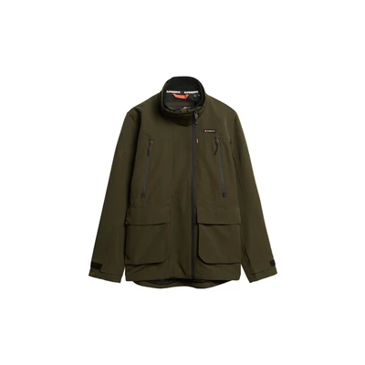 Afbeelding van Superdry Mannen Ultimate Windbreaker Zonder Capuchon Groen Grootte: Xxl