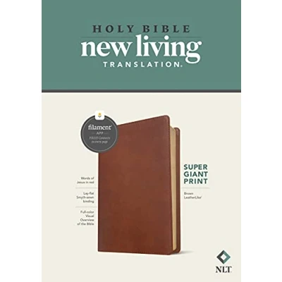 Afbeelding van NLT Super Giant Print Bible, Filament Enabled Edition