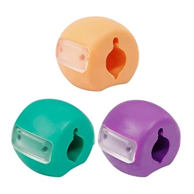 Afbeelding van MuscleForge Jawline Trainer, 3 weerstandsniveaus, BPA vrije siliconen, stuks