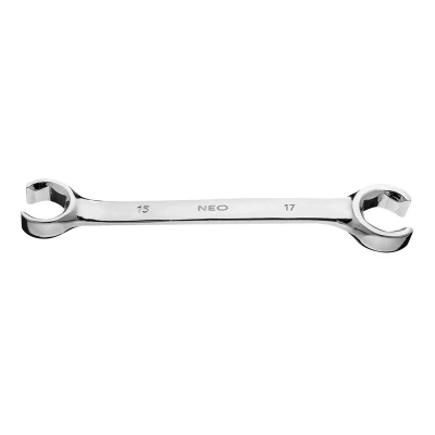 Afbeelding van NEO TOOLS 09 151 Remleiding sleutel 15x17 mat verchroomd Chroom vanadium staal
