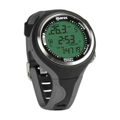 Afbeelding van Mares Freedivecomputer Smart Apnea Zwart Grijs