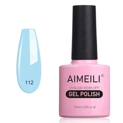 Afbeelding van AIMEILI Gel Nagellak UV LED Gellack Soak Off Polish Ixia Viridiflora (112) 10ml