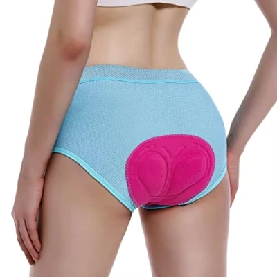 Afbeelding van FEIXIANG Fietsonderbroek voor dames, korte fietsbroek met 4D gel gevoerd, ademende en sneldrogende