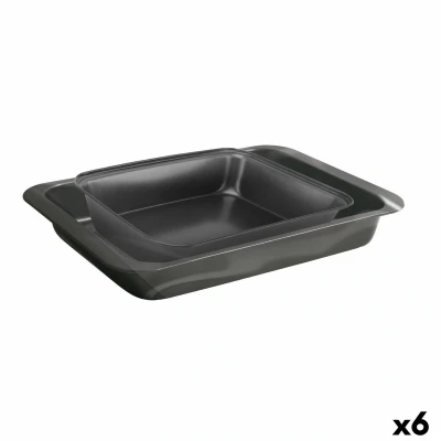 Afbeelding van Ovenschaal Quttin Rechthoekig 34 x 24 cm 42 29 (2 Onderdelen) (6 Stuks)