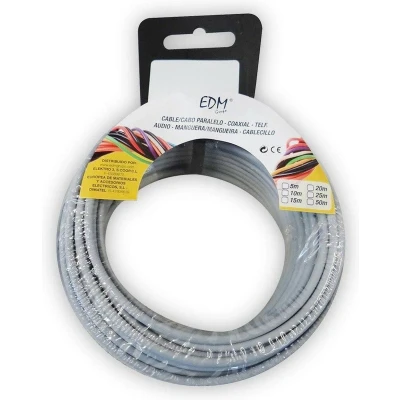 Afbeelding van Edm Kabel Grijs 15 M