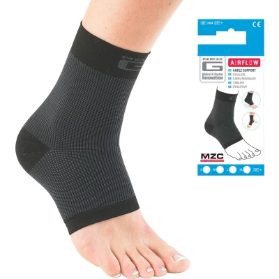 Afbeelding van Neo G Enkelbandage Hardlopen, Sporten en Dagelijks Gebruik Enkelbrace Ondersteuning voor Achillespeesontsteking, Verstuikte Enkel Gewrichtspijn Large Zwart