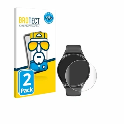Afbeelding van BROTECT Volledig scherm bescherming, Smartwatch beschermfolie, Transparant