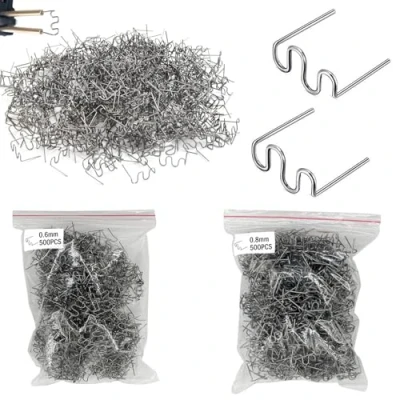 Afbeelding van 1000 Stuks Kunststof Lasapparaat, Roestvrijstalen Hot Staples, Lassen Nietmachine, Nietjes Auto Bumper Reparatie, Reparatie