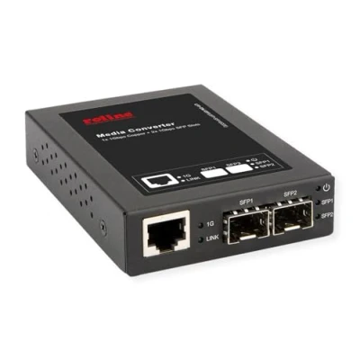 Afbeelding van Roline Gigabit Konverter, RJ 45 Mini GBIC, Data converter