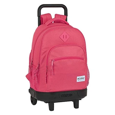 Afbeelding van Schoolrugzak met Wielen Compact BlackFit8 M918 Roze (33 x 45 22 cm)