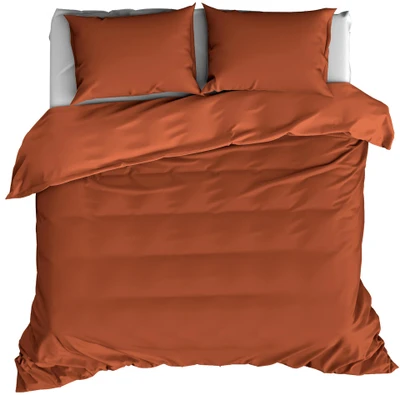 Afbeelding van Dekbedovertrek De Witte Lietaer Olivia Caramel Satijn 200 x / 220 cm 2 Persoons