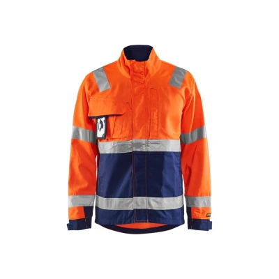 Afbeelding van Blaklader Jack High Vis 4064 1811 Oranje/Marineblauw