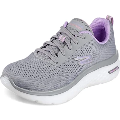 Afbeelding van Skechers GO WALK Hyper Burst Sneakers laag, Dames, Maat: 39, Grey Textiel
