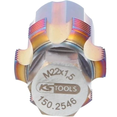 Afbeelding van KS Tools, Kranen, Kraan met geleidebout voor fijnstoffiltersensoren, M22x1,5