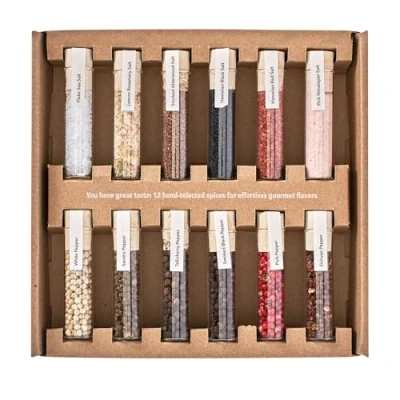 Afbeelding van Craftly Salt &amp; Pepper Zelf Zout en pepermix maken Geschenkset
