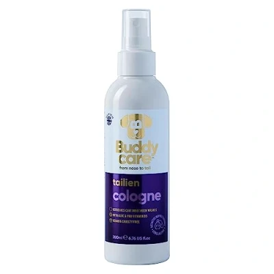 Afbeelding van Buddycare Hond Cologne Tailië, onmiskenbaar en geïnspireerd geurend hondenparfum, verfrist tussen de hondenwasbeurten (200 ml, 1 stuk)