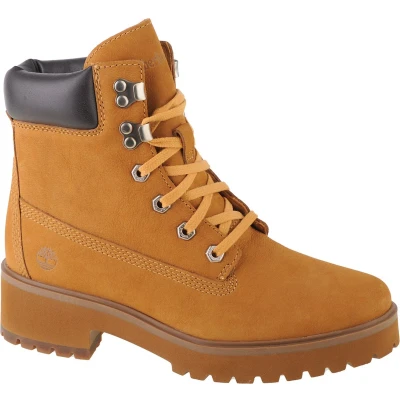 Afbeelding van Timberland Carnaby Cool Enkellaars voor dames, 15 cm, wheat, 38.5 EU