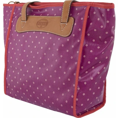 Afbeelding van Fossil keyper shopper 42cm ruime canvas handtas