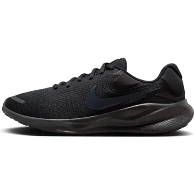 Afbeelding van Nike Performance Revolution 7 Hardloopschoenen neutraal, Heren, Maat: 47, Black/off noir Textiel/ synthetisch