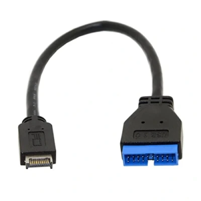 Afbeelding van chenyang USB 3.1 Voorpaneel Header naar 3.0 20Pin Extension Kabel 20cm voor ASUS Moederbord