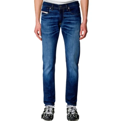 Afbeelding van Diesel heren 1979 Sleenker skinny jeans met donkere wassing in de kleur Indigo, maat: W33/L32