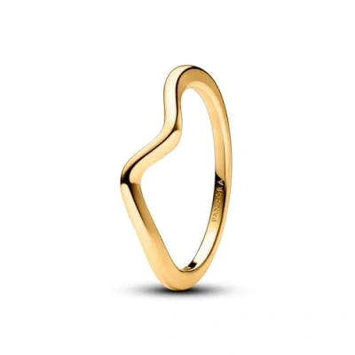 Afbeelding van Pandora 163095C00 Polished Wave Ring 52 is maat 16.5