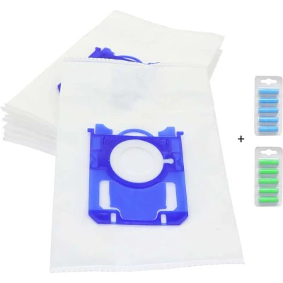 Afbeelding van Philips S Bag 3 D stofzuigerzakken 10 stuks + geurstaafjes (eigen merk)