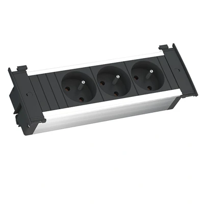 Afbeelding van BACHMANN contactdoos KAPSA S, 3 voudig, UTE, 2 m