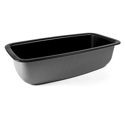 Afbeelding van Moneta Eden Cakevorm Rechthoek 27 cm Gerecycled Aluminium Zwart