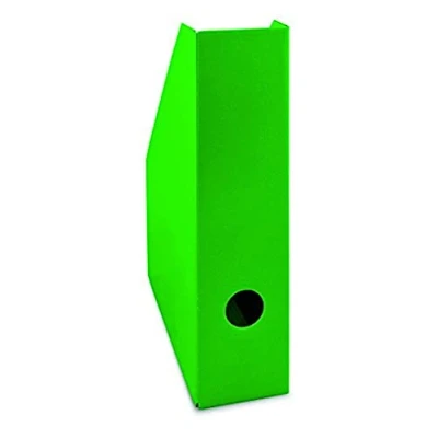 Afbeelding van Landré Tijdschriftencassette A4, van stevig karton 7 cm breed, groen, 60 stuks