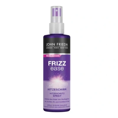 Afbeelding van John Frieda Hittescherm hittebescherming spray Inhoud: 200 ml Uit de Frizz Ease serie Beschermt het haar tegen stylinghitte
