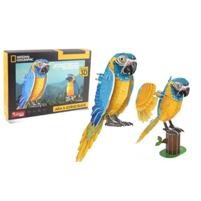 Afbeelding van 3D Puzzel Papegaai Constructiespel EXPLORA Vogel 94 stukjes Vanaf 8 jaar